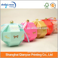 2014 New Favor Polygon Candy Box With Bell
